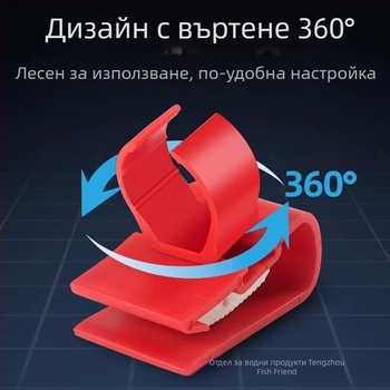 Универсален клип за лампа за аквариум с държач за тръба T5/T8 – държач за лампа за аквариум, висящ клип, Материал: инженерни пластмаси, Марка: Jiangchuan Chaino