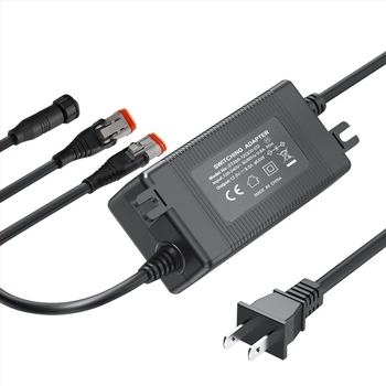 Водоустойчив 12V DC адаптер за външна употреба — вход 100-240V, изход 12V, DC зарядно, 2-годишна гаранция
