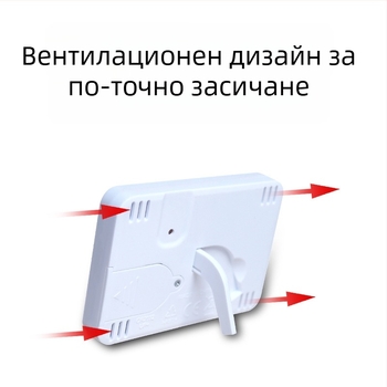 Qince термометър за стая с персонализирани настройки