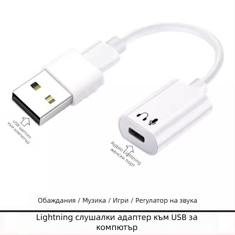 Адаптер за слушалки, модел 15, съвместим с Apple 15 серия