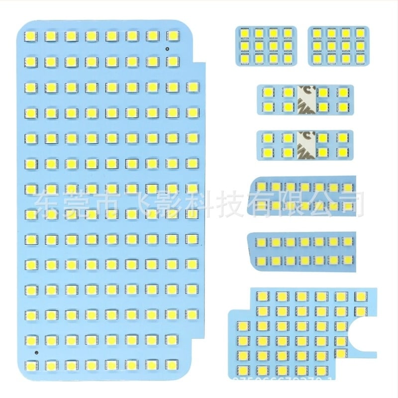 Автомобилни таванни LED светлини за интериор – FY-hiace200-1; LED 5050 3XIN, 12V, 5W, Toyota Hiace 200 Series Sea Lion