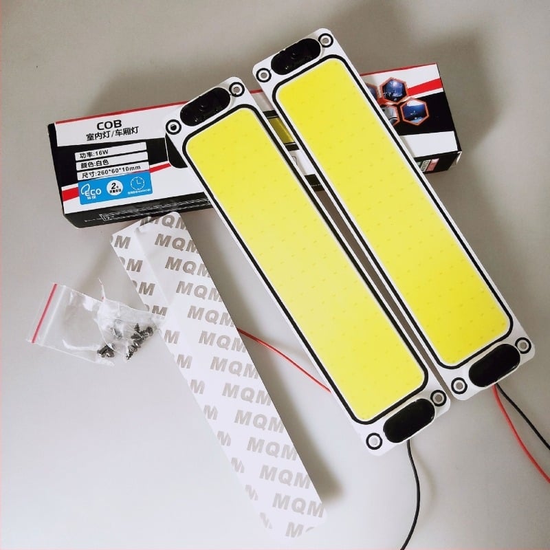 COB светлина за автомобилен таван, 108 LED зърна, 12-85V, 16W, 1200LM, 5000+ ч.