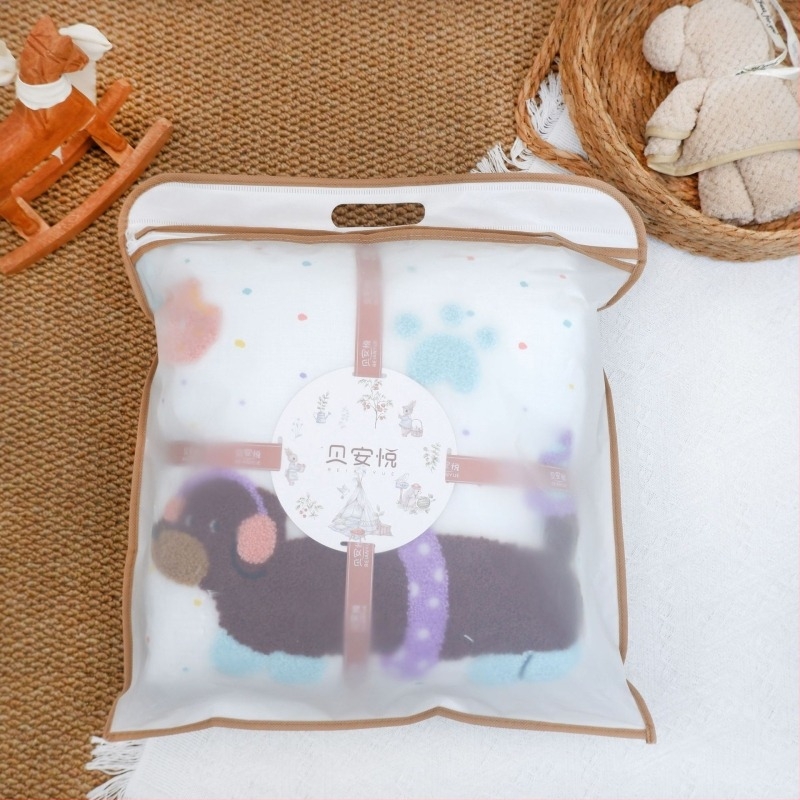 Бебешко одеяло от бамбукови влакна с полиестерно пълнеж, пролетно-есенно, 0.55–1.0 kg, подходящо за деца до 10 години