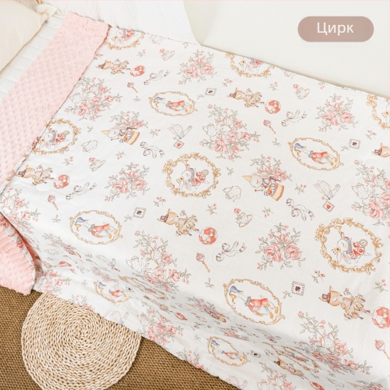 Бебешко одеяло от бамбукови влакна с полиестерно пълнеж, пролетно-есенно, 0.55–1.0 kg, подходящо за деца до 10 години