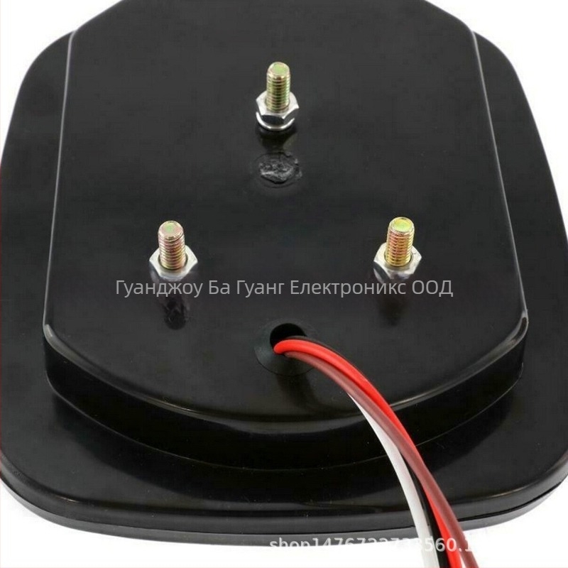 LED zадна светлина за Jeep Wrangler, модел W006, корпус от леен алуминий, живот на светлината 50000 ч