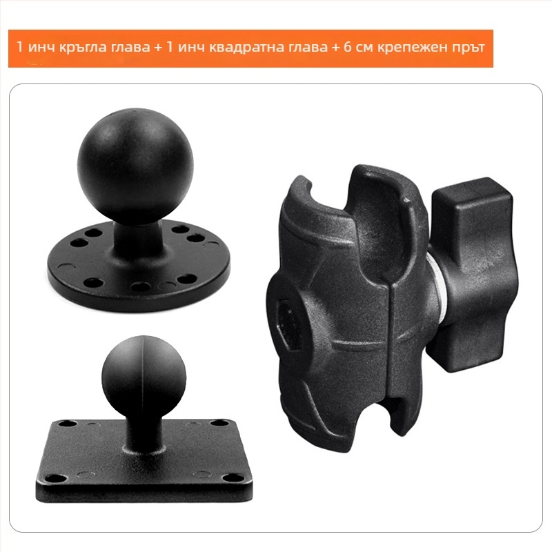 RAM база с глава с топка за държач на сонарен датчик, връзка за тежко оборудване и удължение на кабината на инженерно превозно средство (артикул F775T6S7SS6MMT, модел VIN)