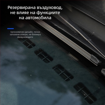 Ushilife кожена подложка за централна конзола Ford Ranger – термоизолация и защита от отблясъци, за всички сезони