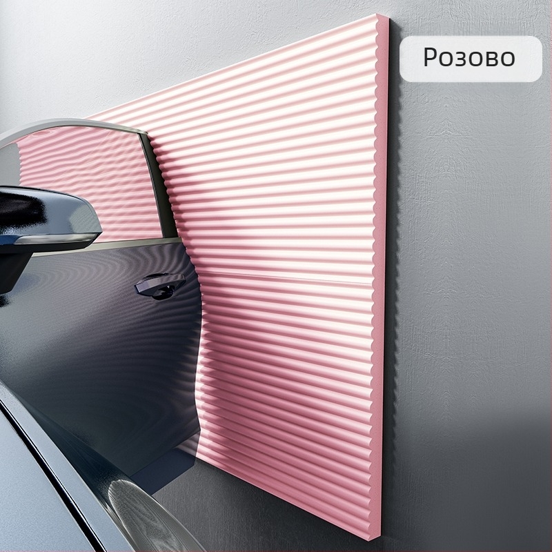 Гаражен ъглов протектор от пяна – мек буфер, защита на ъгъл на стълб, обвивка от гъба и лента за ръбове (Произход: Друг; Внос: Не; Марка: Друг; Дължина: 2)