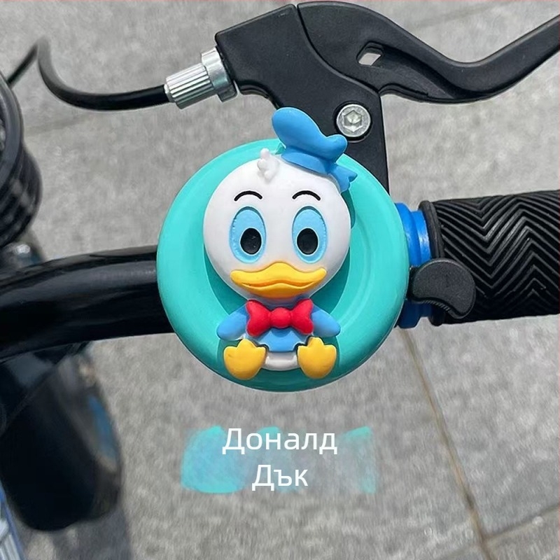 Звънец за велосипед Propalm, модел 1, алуминиева сплав, детски карикатурен дизайн, обикновен звънец