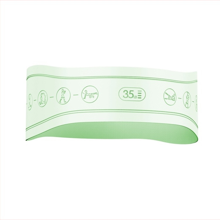 Jetbee силиконов пръстен за повдигане на ханша за йога — еластична съпротивителна лента за разтягане на гърба и повдигане на ханша