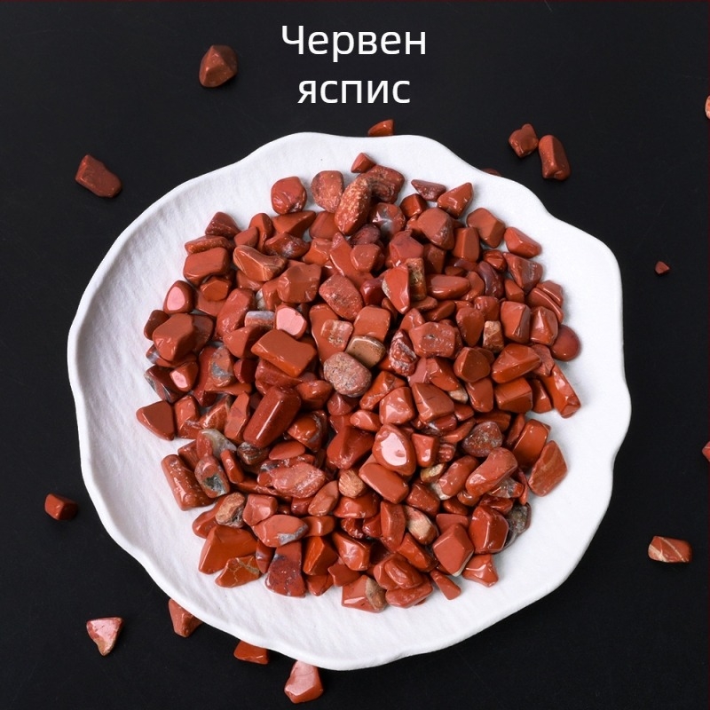 Кристални чипове за аквариумна украса — естествени пет елемента, марка Chuse, модел CSHH-20251215, опаковка: хартиена кутия