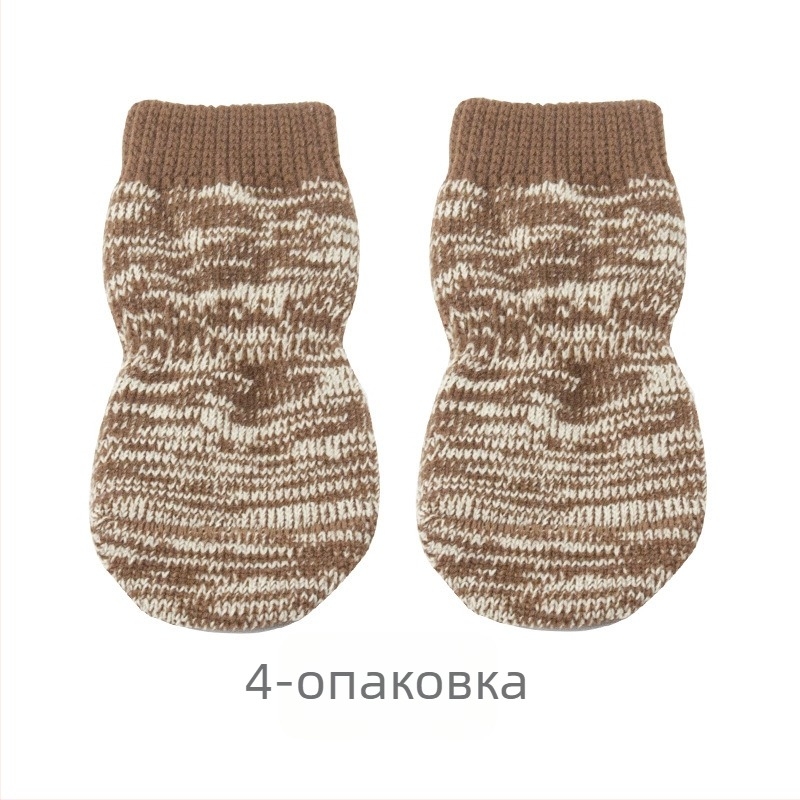Чорапи за кучета - райе модел, целогодишни, casual стил, универсално приложение