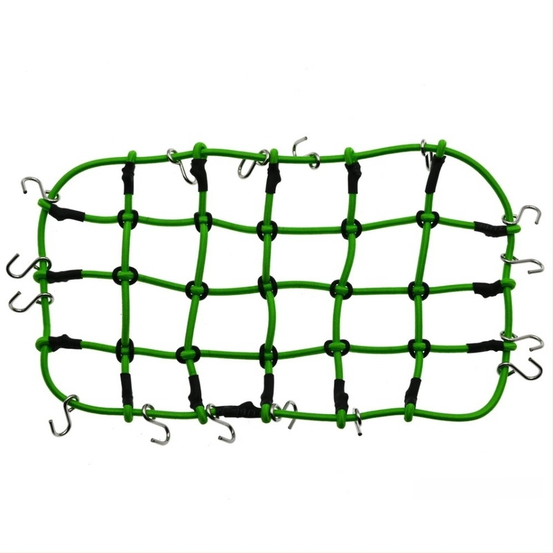D90 1:10 Покривна багажна мрежа – каучуково въже, аксесоари за модели за декорация, DIY модификация, голяма и малка мрежа, за монтаж на модел