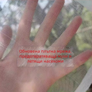 Найлонова мрежа за сушене, анти-мухи, дишаща, против птици, еднослойна, 25 броя