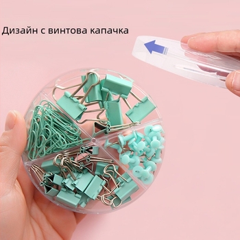 Комплект ъглови клипове – пластмаса и метал, модел Yl79, опакован в кутия, марка Leaping Deer