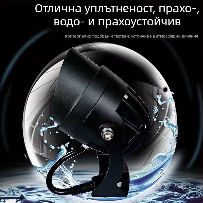 LED автомобилен прожектор със дълъг обсег и лазерно осветление на покрива (Продукт №1; Без марка; Без персонализация; Вътрешна доставка)