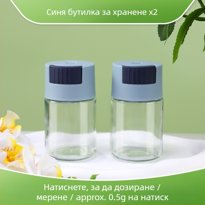 Аквариумна бутилка за хранене на риба, влагоустойчива, порционен дозатор и съхранение на храна, ръчно подаване