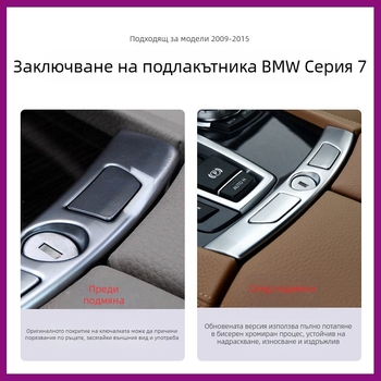 BMW 7 серия Подлакътников превключвател – капак за декоративен панел на централната конзола 730740F02