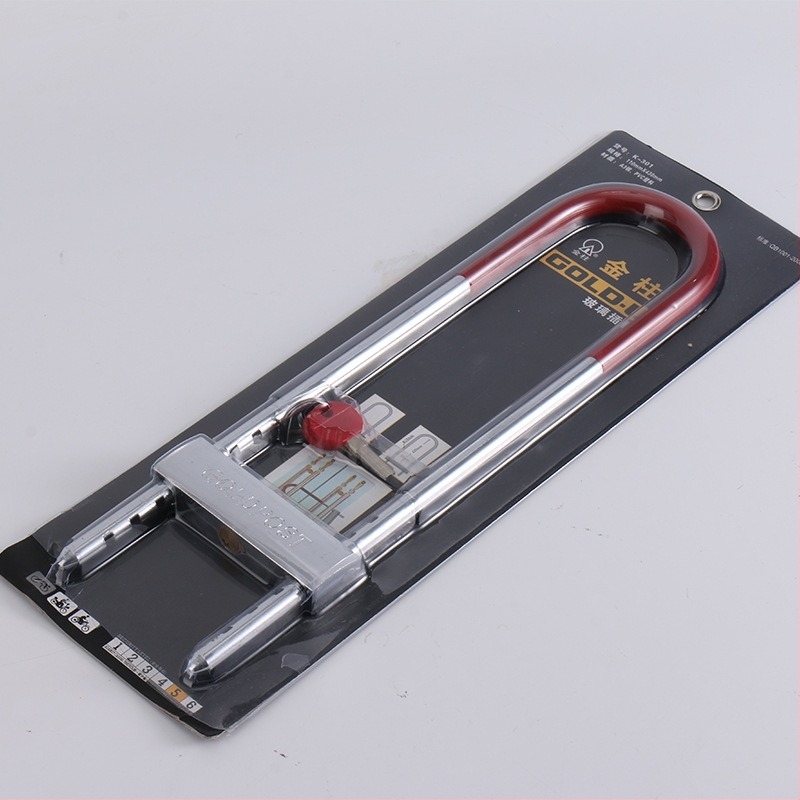 Стъклена врата ключалка, стоманена мортирна брава, тегло 1500, за мотори, електрически превозни средства, велосипеди и стъклени врати, модерен минималистичен стил