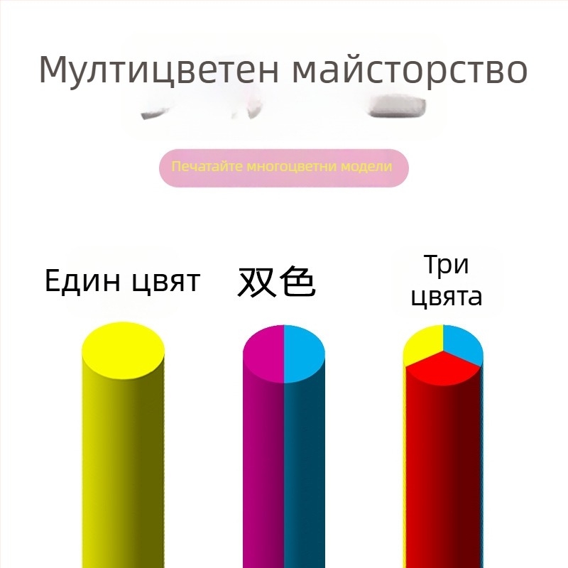 PLA Silk филамент за 3D принтер, 1 кг, без запушване, код на продукта 0671725295371