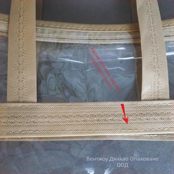 Dianhao четири прозрачни чанти с цип за съхранение, комплект за подаръчна опаковка, PVC материал, водоустойчиви и против мухъл