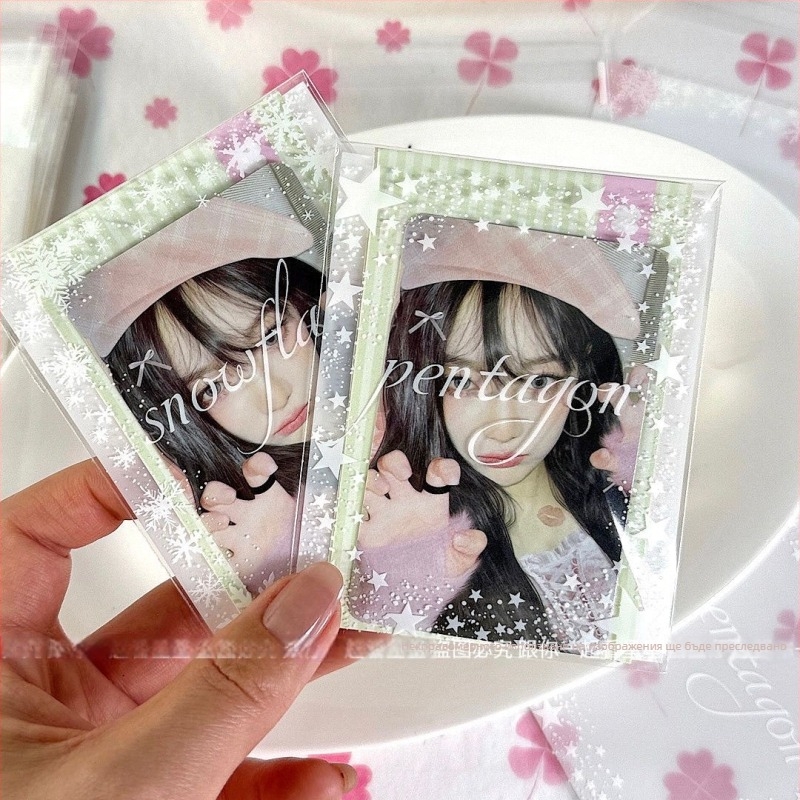 Самозалепваща подаръчна торбичка с дизайн звезда и снежинка, марка Fruit smoothie, универсална опаковка, дължина на запечатване 1–1.5 см