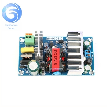 Високопроизводителен превключващ модул за захранване, AC-DC изолиран, понижаващ регулатор, вход 12/24V, мощност 100W/300W