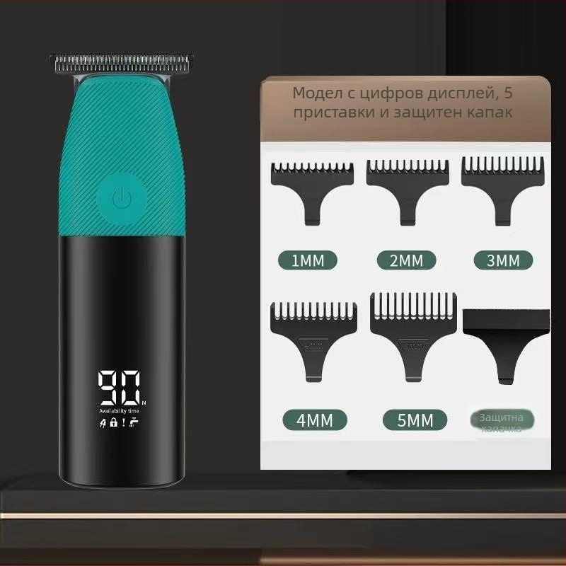 York YK-5837 машинка за подстригване с безчетков мотор, ножове от неръждаема стомана, подвижна измиваща глава, режим на зареждане