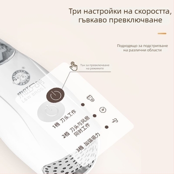 Braid Night Pet електрически подстригвач за кучета — абсорбира косми, професионално качество, 3 скорости