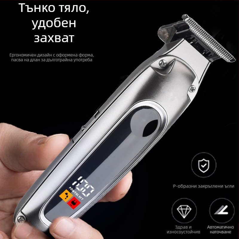 Електрически подстригвач за коса V-839 – презареждащ се, четков мотор, режещи остриета от неръждаема стомана, вградена батерия 1200–2000mAh, корпус с покритие за пръскане, универсален за общо ползване, не водоустойчив