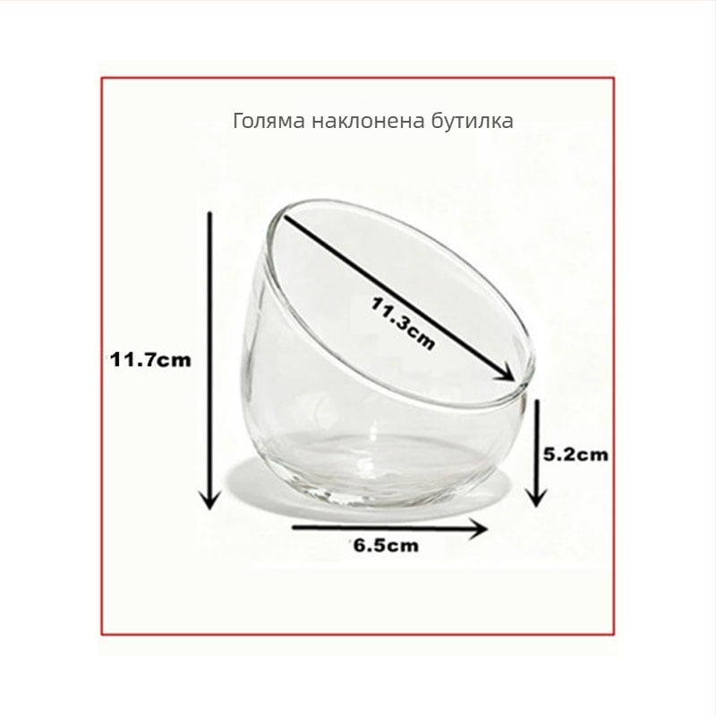 Микроландшафтна бутилка с мъх – DIY екологично стъкло за офис декор, високо боросиликатно стъкло, поставка