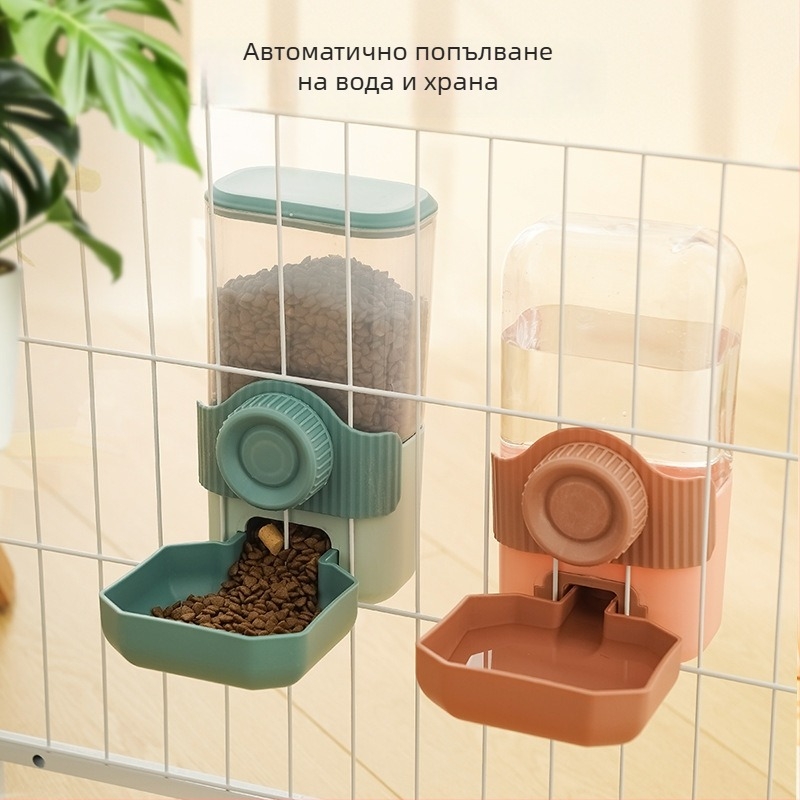 Диспенсър за вода за домашни любимци, разглобяем дизайн, подходящ за котки и кучета, тегло 346 г