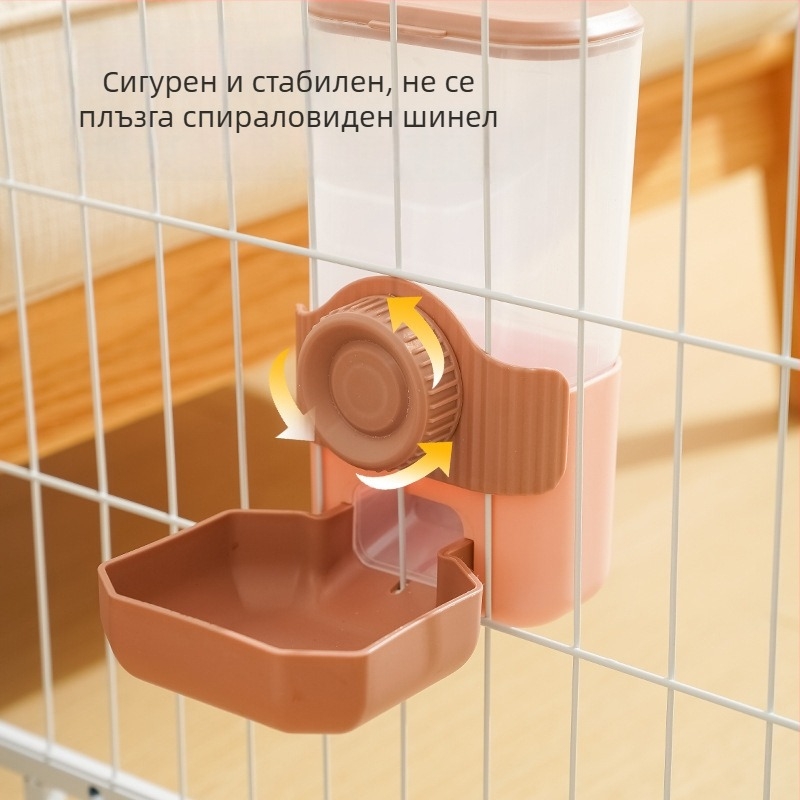 Диспенсър за вода за домашни любимци, разглобяем дизайн, подходящ за котки и кучета, тегло 346 г