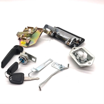 Wei Lianbo комплект за ключалка на кабината на екскаватор: дръжка, заключващ блок и цилиндър за Doosan Daewoo 55/60/75