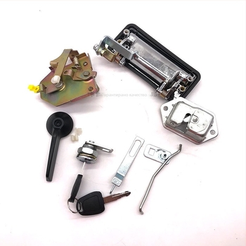 Wei Lianbo комплект за ключалка на кабината на екскаватор: дръжка, заключващ блок и цилиндър за Doosan Daewoo 55/60/75