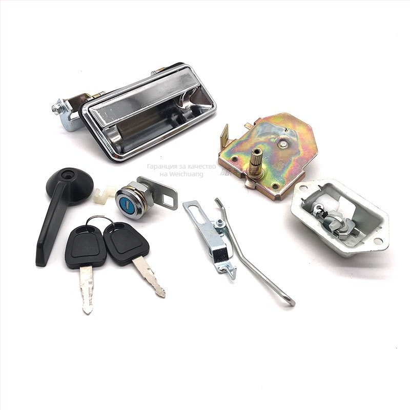 Wei Lianbo комплект за ключалка на кабината на екскаватор: дръжка, заключващ блок и цилиндър за Doosan Daewoo 55/60/75