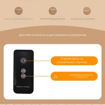 Dream Weaver Бебешки спален помощник — автоматично възпроизвежда музика и детски песнички, нежно потупване за успокояване на новородени