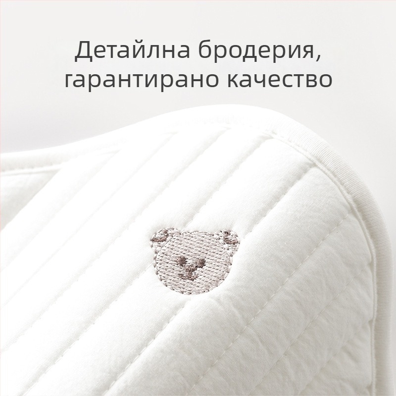 Бебешка възглавничка за новородени, чист памук, мультяшен стил, за възраст 0–1 година, Пролет 2023