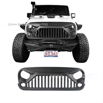 Jeep Wrangler JK централна ABS пластмасова решетка, за модели 07-17, монтаж в багажника, автоматична трансмисия