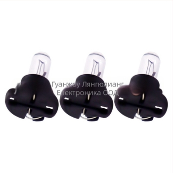 Автомобилна инструментална лампа с халогенна крушка, модел T3/T4.2/T4.7, 12V, 2W, 120 lm