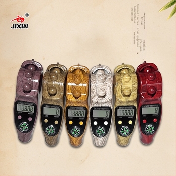 Ръчен електронен брояч с компас и LED светлина, модел 2208, обхват на преброяване до 99999, входно напрежение 1,5 V