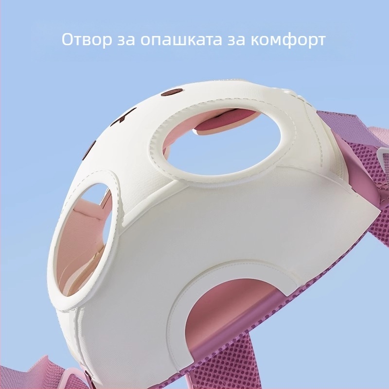 Чанта за домашни любимци - платнена, за котки и малки кучета, средна твърдост
