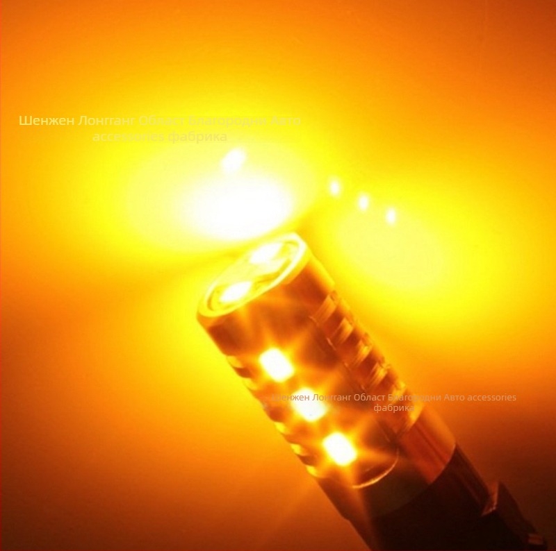 LED крушка 3157 за автомобилни мигачи и ъглови светлини, 12V, 11W, LED 5630