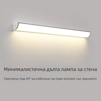 90° ъглова стенна лампа (San'an LED, 220V, 5000 lm, 6500K, IP42)