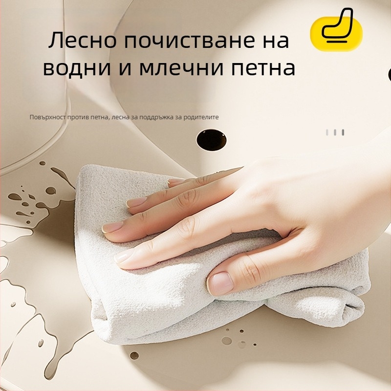 Преносимо надуваемо бебешко седалче за къпане, сгъваем дизайн, подходящо за деца до 3 години