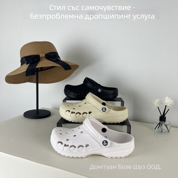 Мъжки EVA сандали с EVA горна част и подметка, бързосъхнещи, дишащи, леки, с катарама — модел 10126