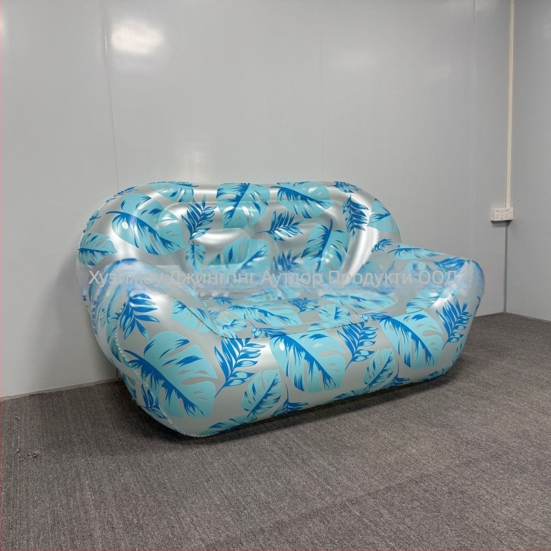 Jingpeng надуваем диван с PVC и флокирано покритие за възрастни