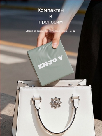 Надуваема седалка за външно ползване с удебелена опора за крак - натисково надуване, за 1 човек, нетно тегло 500 г