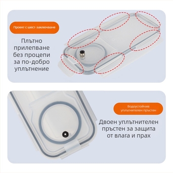 Кутия за сушене на консумативи за 3D печат — прахоустойчива и влагозащитена, затворено съхранение, пластмасова конструкция, марка 3ds way