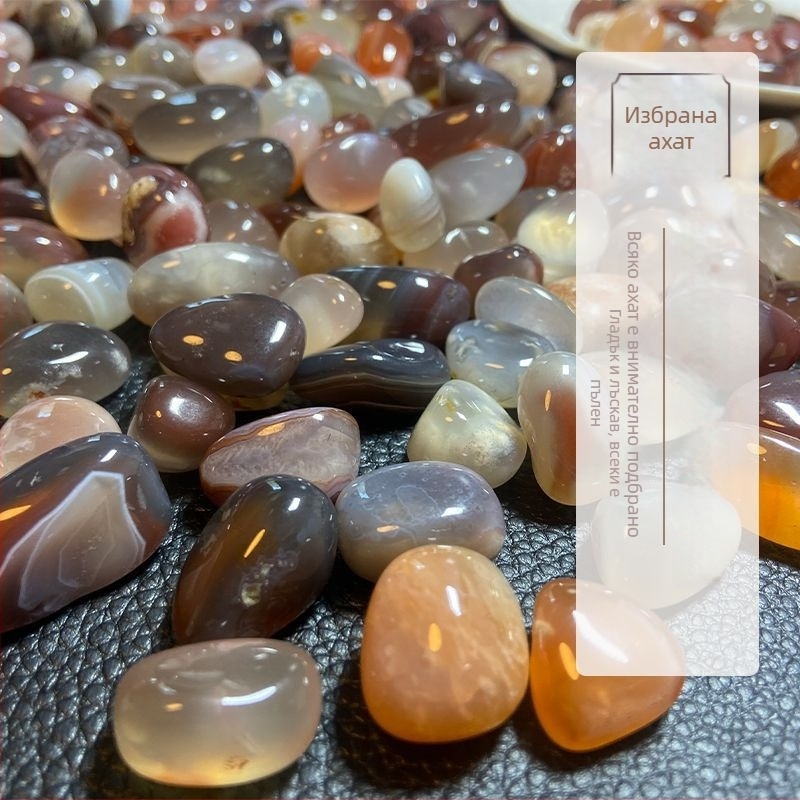 Декоративни ахатени камъчета Rain Flower Stone за хидропоника и аквариуми — декоративни камъни за озеленяване, саксии, стени и дворно оформление